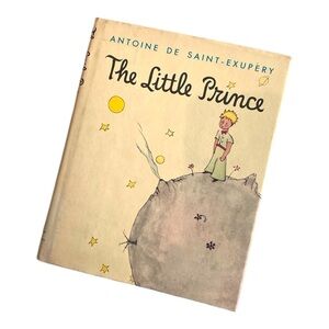 THE LITTLE PRINCE Book Hardcover Vintage Midcentury Toy Antoine de Saint-Exupéry
